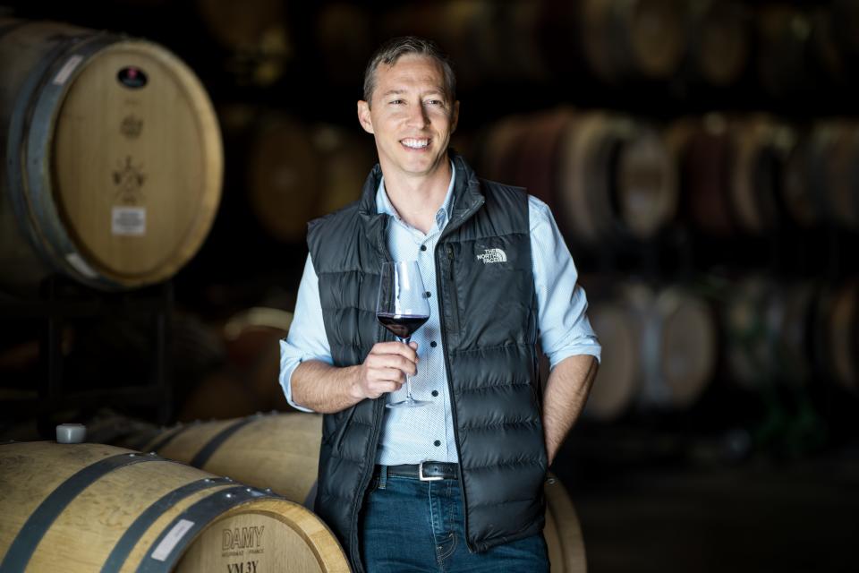 Jason Moulton of Whitehall Lane Winery in California.